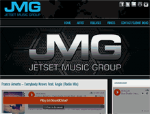 Tablet Screenshot of jetsetmusicgroup.com